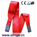 Estilingue vermelho do Webbing de 5t * 150mm